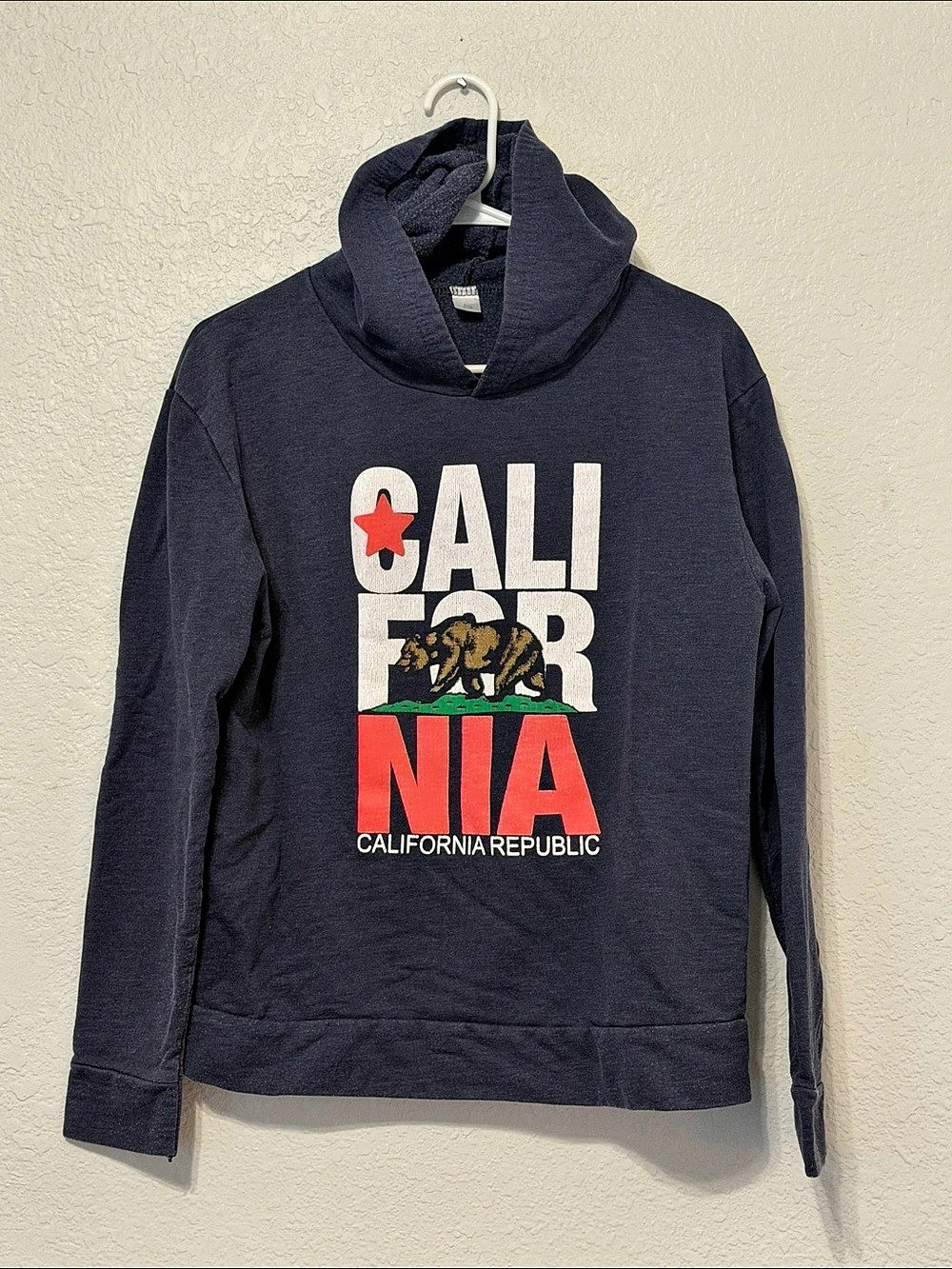 California Republic Graphic Hoodie Size Small